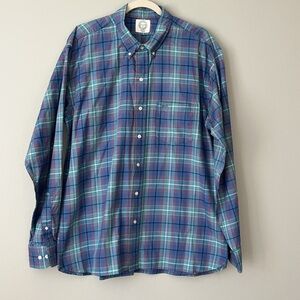 Coastal Cotton Clothing Plaid Shirt / SZ‎ XL